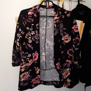 Floral pattern jacket